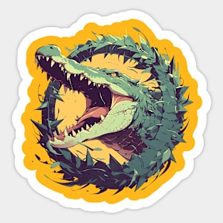 crocodile Sticker